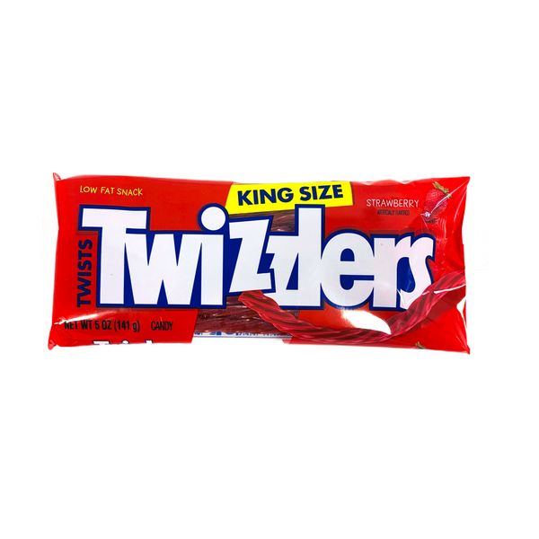 Twizzlers Strawberry Twists Candy King Size (15 x 141g)