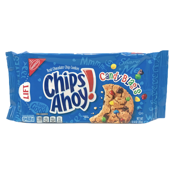 Nabisco Chip Ahoy Candy Blasts Cookies (12 x 351g)