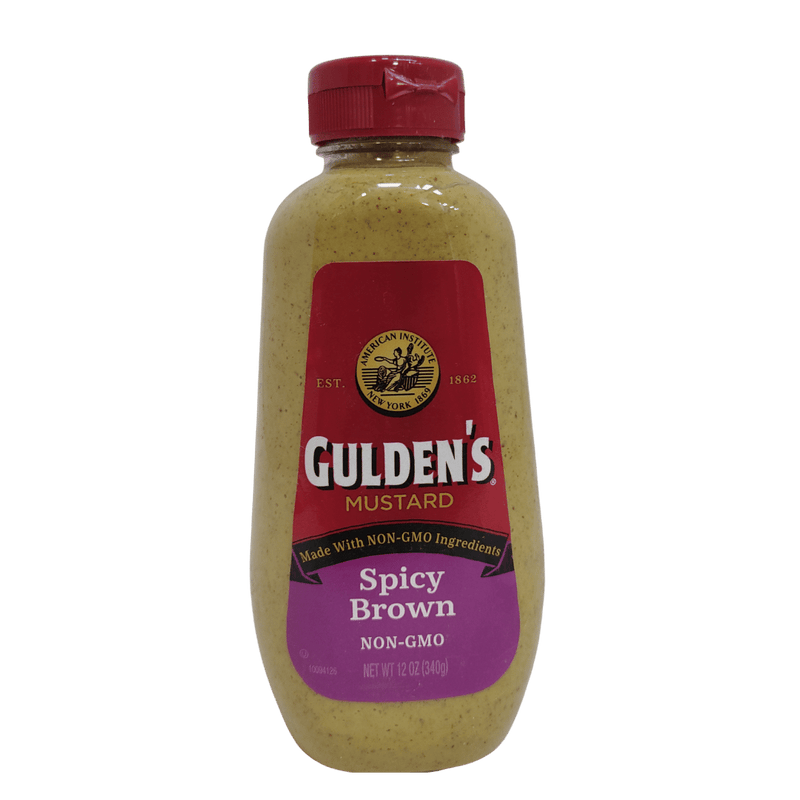 Gulden Spicy Brown Mustard (12 x 340g)