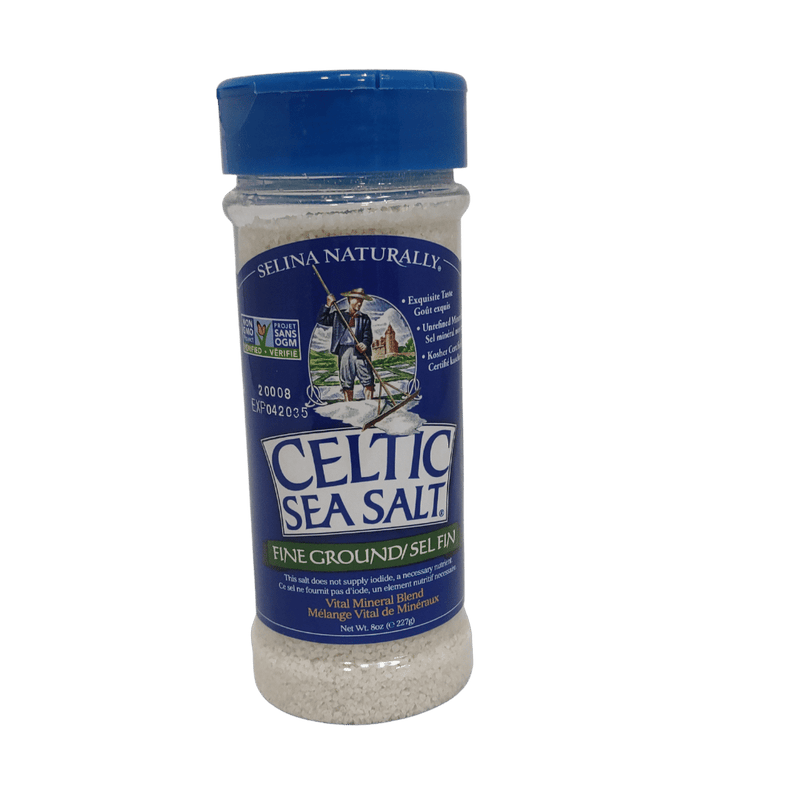 Celtic Sea Salt® Fine Ground 8 Oz Shakers 6 X 227g Jdm