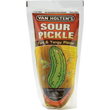 Van Holten's Pickle-In-A-Pouch Large Sour Pickle Tart & Tangy Flavour (12ct)