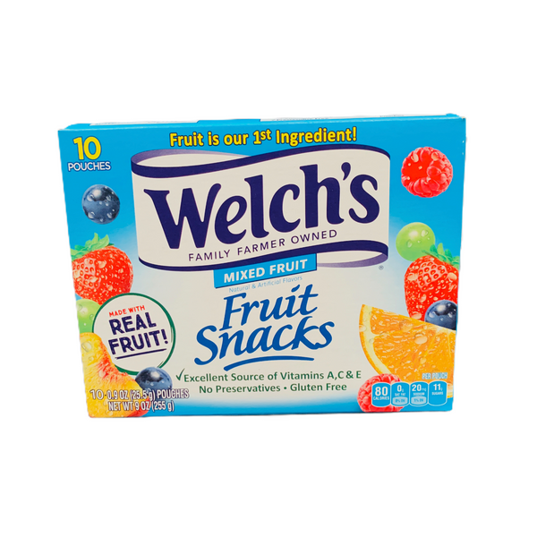 Welch's Fruit Snack Mixed Fruits Box (8 x 227g)