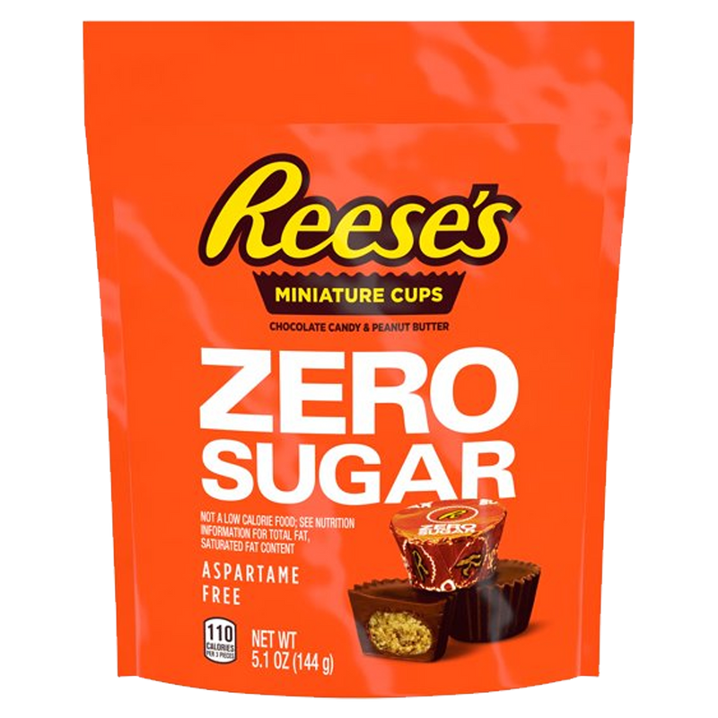 Reese's Zero Sugar Peanut Butter Cups Mini's (8 x 145g)
