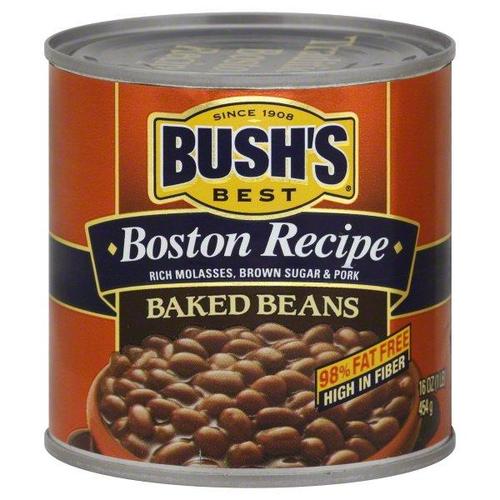 Bush's Baked Beans Boston Recipe (12 x 454g)