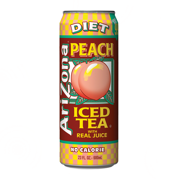 AriZona Iced Tea Diet Peach with Real Juice