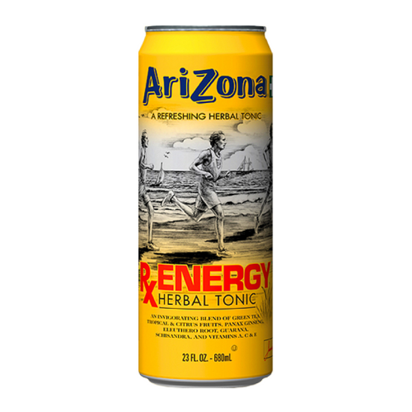 AriZona Rx Energy Herbal Tonic Cans (680ml)