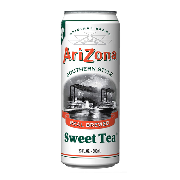 AriZona Southern Style Real Brewed Sweet Tea Cans (24 x 680ml)