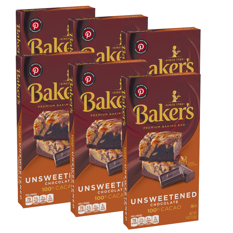 Baker's Unsweetened Chocolate (12 x 113g)