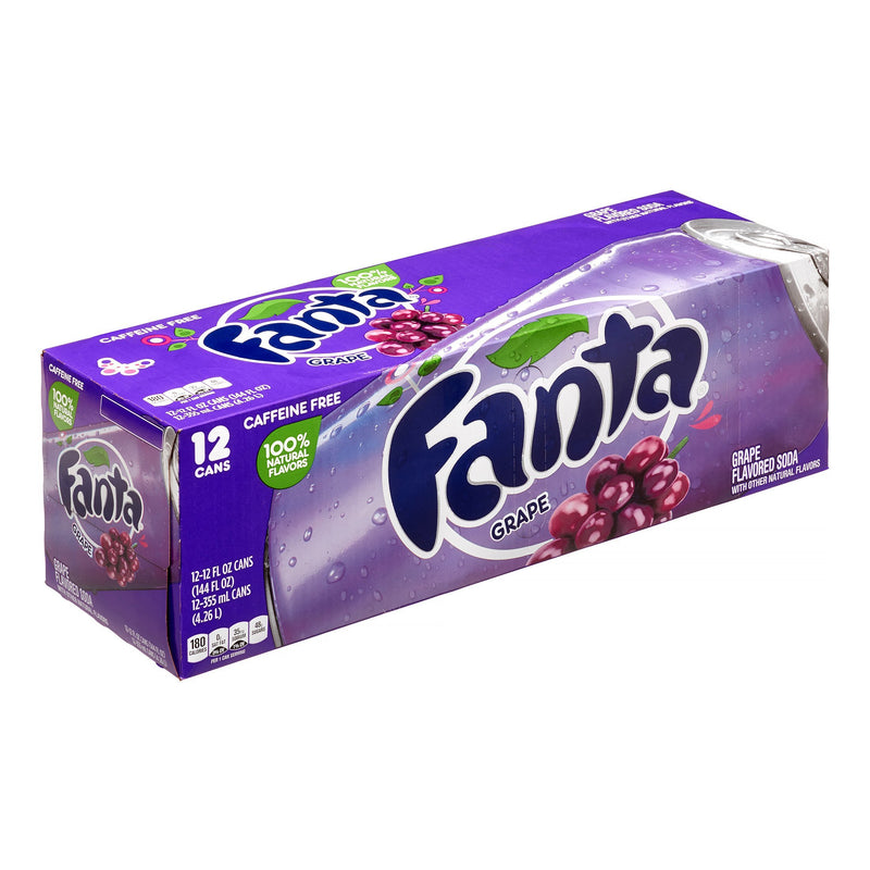 Fanta Grape Flavoured Soda (24 x 355ml)