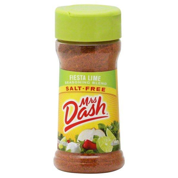Dash Salt-Free Fiesta Lime Seasoning Blend (8 x 68g)