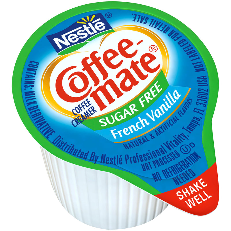 Nestle Coffee Mate Liquid Sugar Free French Vanilla Coffee Creamer (4 x 50ct)
