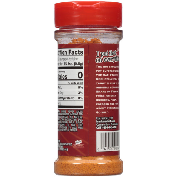 Frank's RedHot Original Seasoning Blend (6 x 116g)