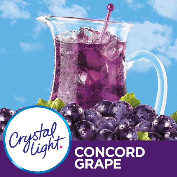 Crystal Light Concord Grape Drink Mix (12 x 56g)