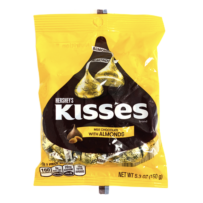 Hershey's Almond Milk Chocolate Kisses (12 x 127g)
