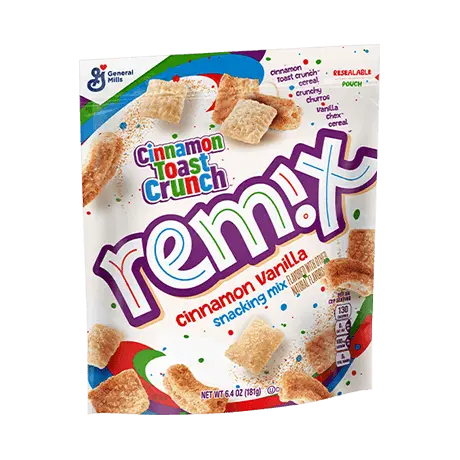 Cinnamon Toast Crunch Remix Cinnamon Vanilla Snacking Mix (4 x 181g)
