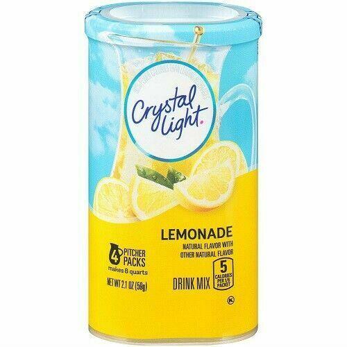 Crystal Light Natural Lemonade Drink Mix (12 x 53g)