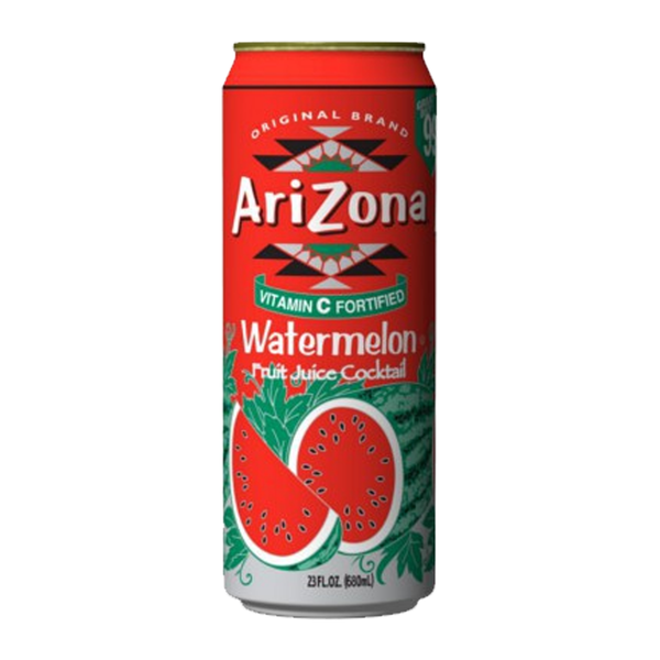 AriZona Watermelon Fruit Juice Cocktail Cans (24 x 680ml)
